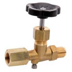Robinet simple pointeau forme "A"