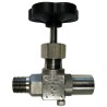 Robinet simple pointeau forme "A"