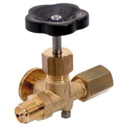 Robinet simple pointeau forme "A"