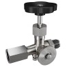 Robinet simple pointeau forme "A"